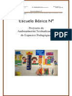 Proyecto1 - Ambientacion-Textualizaion de Espacios Pedagogicos - Maurita2022