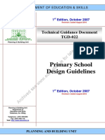 Primary School Design Guidelines: Technical Guidance Document TGD-022