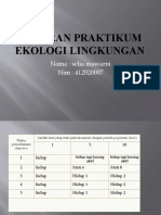 Laporan Praktikum Ekologi Lingkungan