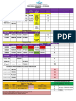 Time Table 5th June 2022