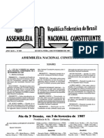 Diário Da Assembleia Nacional Constituinte