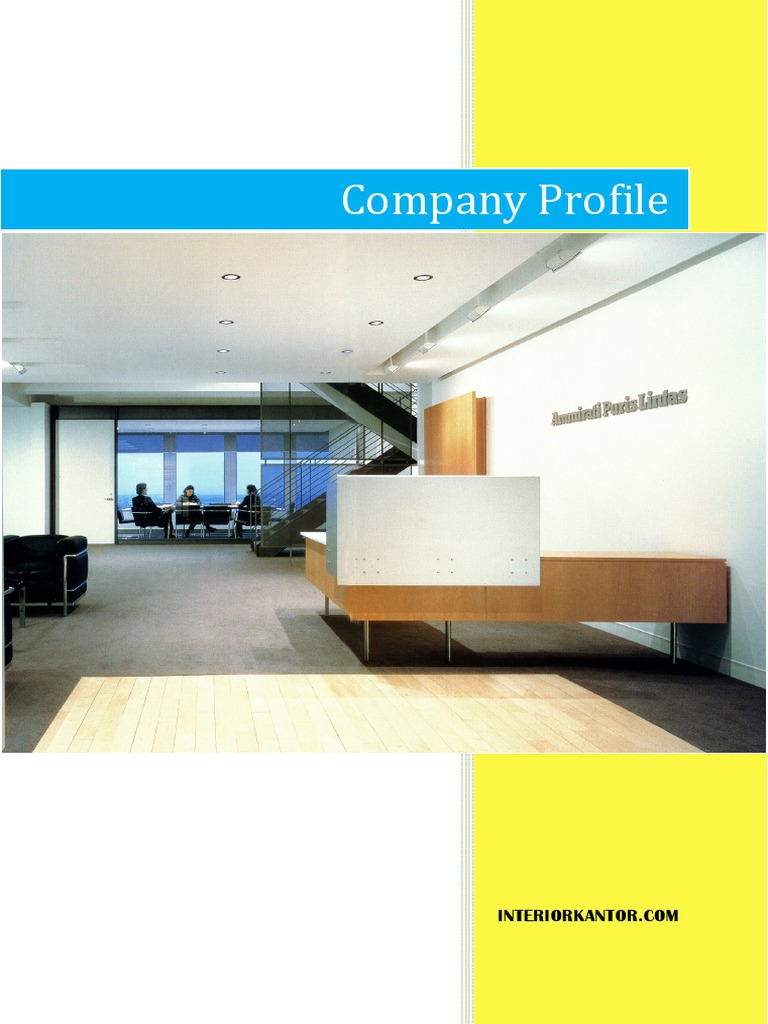 Strategic Interior Design Company Profile PDF Online Advertising