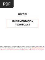 UNIT IV dbms