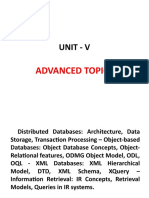 Unit - V: Advanced Topics