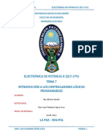 Elt-279 Tema 7 Introduccion A Los PLC