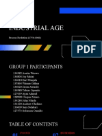 INDUSTRIAL AGE Process Evolution (1750-1960