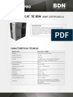 Cable Utp Cat. 5E BDN: 305Mt Certificado Ul