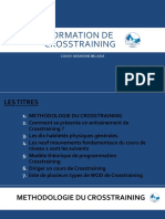 Formation Professionnelle DE CROSSTRAINING Tet