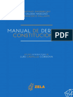 Castillo Cordova - Manual de Derecho Constitucional Estudio Preliminar