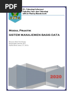 Modul Praktik SMBD - 2. Pembuatan Dan Pemeliharaan Tabel