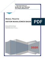 Modul Praktik SMBD - 2. Pembuatan Dan Pemeliharaan Tabel