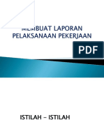 07 Handout Membuat Laporan Pelaksanaan Pekerjaan