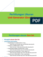 RPIL-2.3.11b Perhitungan Ukuran Unit Genset