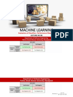 Machine Learning: Evaluation of Classifiers: Performance Measures