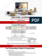 Machine Learning: Evaluation of Classifiers: ROC, PR Curve, AUC, EER