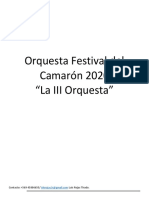 Orquesta Festival Camarón 2020