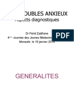 Les Troubles Anxieux - Séminaire Médecine de Famille