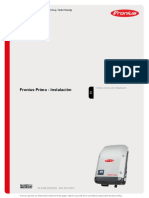 Fronius Primo - Instalación