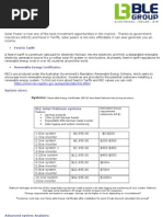 Solar Power Info Pack For E-Mail