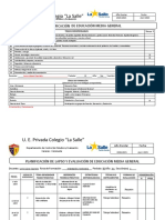 Planificación 3er Lapso Orient y Conv 3er Año 2020-2021