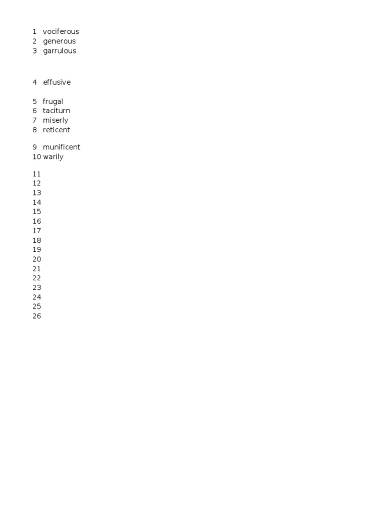 Sat words pdf