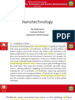 Nanotechnology: Pillai College of Arts, Commerce and Science (Autonomous)