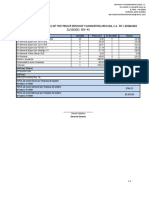 Estructura de Costos Por Servicio de Limpieza SERVICIOS Y SUMINISTROS ARECUNA, C.A. RIF J-303661602 2021 EDV-43