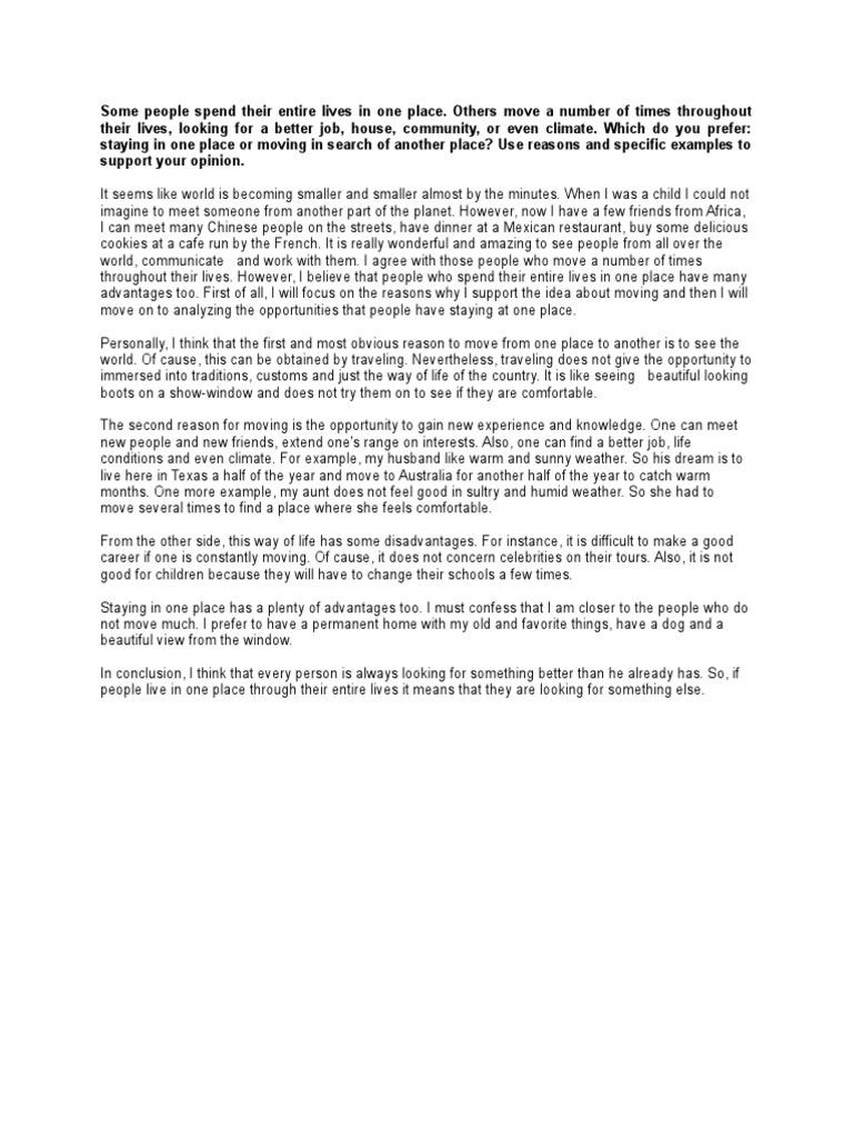 Why People Move PDF Reason