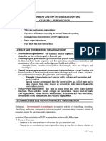 Government and NFP Entities Accounting Chapter 1: Introduction