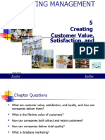 CH 05 Creating Customer Value Satisfaction and Loyalty