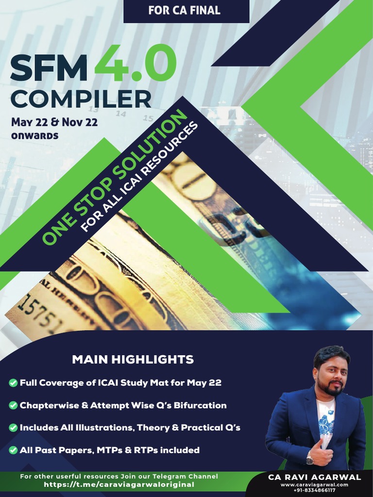 SFM Compiler 4.0 - Ca Final - by Ca Ravi Agarwal | PDF | Value At