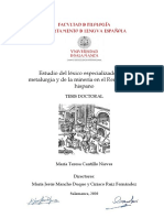 Estudio del léxico especializado de la metalurgia y minería en el Renacimiento hispano