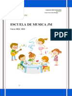 Escuela de Música 2021 2022