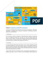 Caracteristicas de La Investigacion Cientifica