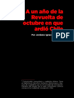 4 - II - A Un Año de La Revuelta de Octubre en Que Ardió Chile - Enpoli Edicion Impresa