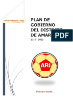 Plan de Trabajo ARI Amarilis