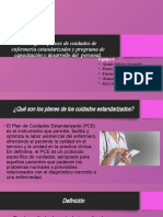 Catalogo de Planes de Cuidados de Enfermería Estandarizados y Programa de Capacitación y Desarrollo Personal