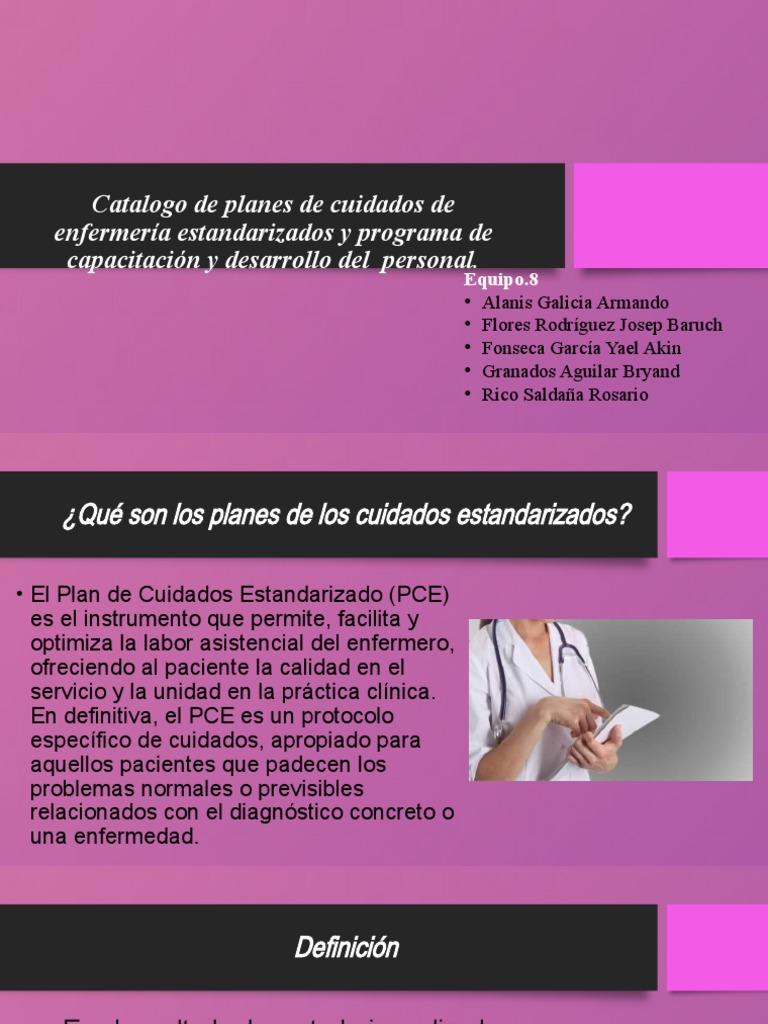 Planes de Cuidados Estandarizados | PDF | Enfermería | Ciencias de la Salud