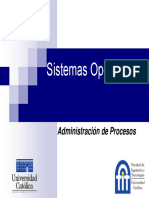 SO - 02 Administracion de Procesos