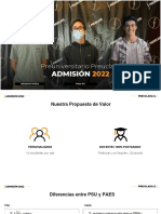 Preuclass Admision 2022: Horarios, Docentes con Postgrado y Puntajes Destacados PDT