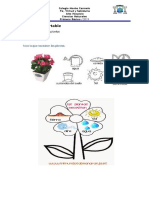 Material Recortable Necesidades de las Plantas