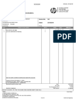 VAT Invoice for Pen Drive and DVD Writer