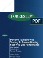 WP Perform Realistic Web Testing