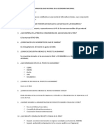 Cuestionario de Preguntas - Gas Natural