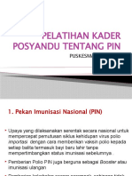 Pelatihan Kader Posyandu Tentang Pin