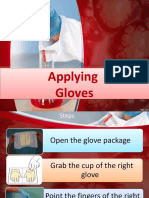 Applying Gloves