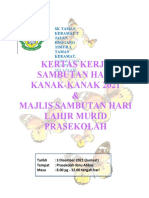 Kertas Kerja Sambutan Hari Kanak Kanak 2021