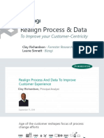 Realign Process & Data: To Improve Your Customer-Centricity