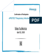 Blas Tudezca: ePROTECT Respiratory Infections (EN)