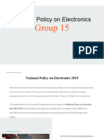 National Policy on Electronics 2019 Promotes Domestic Manufacturing and Exports